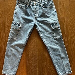 Boohoo Men's Slim Jeans in Light Blue